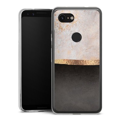 Slim Hülle für Google Pixel 3a Abstrakt Black & White Trends