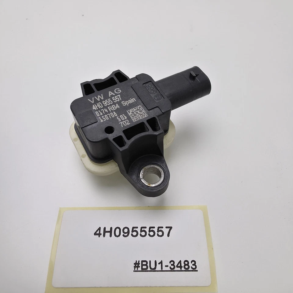 Sensor de choque de impacto delantero Audi S7 2012-2018 4H0955557 Foto 4 de 4