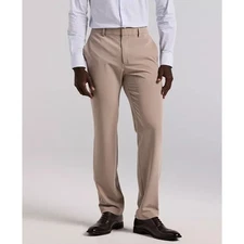 Perry Ellis Portfolio Folio Flex Dress Slacks Men's Size 34 Stone Classic NWT