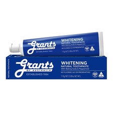 GRANTS of Australia Bicarbonato de Sodio + Pasta de Dientes de Menta 110g SIN FLÚOR SIN SLS