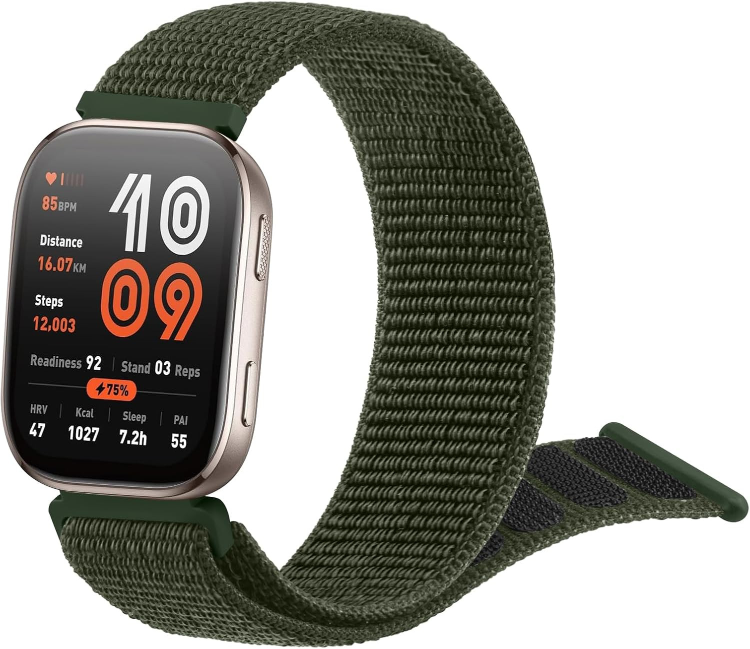 Nylon Bands Compatible with Amazfit Bip 6/5 Watch Band, Amazfit GTR 4/3 Pro / 3 