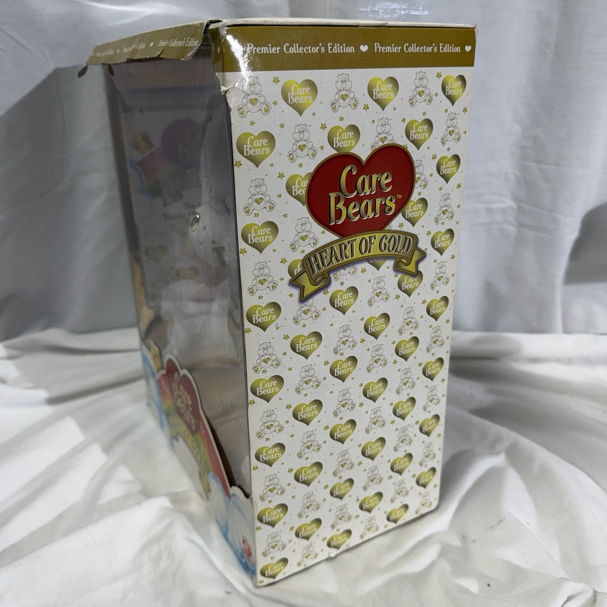 Care Bears White Heart of Gold Bear Premier Collector Edition