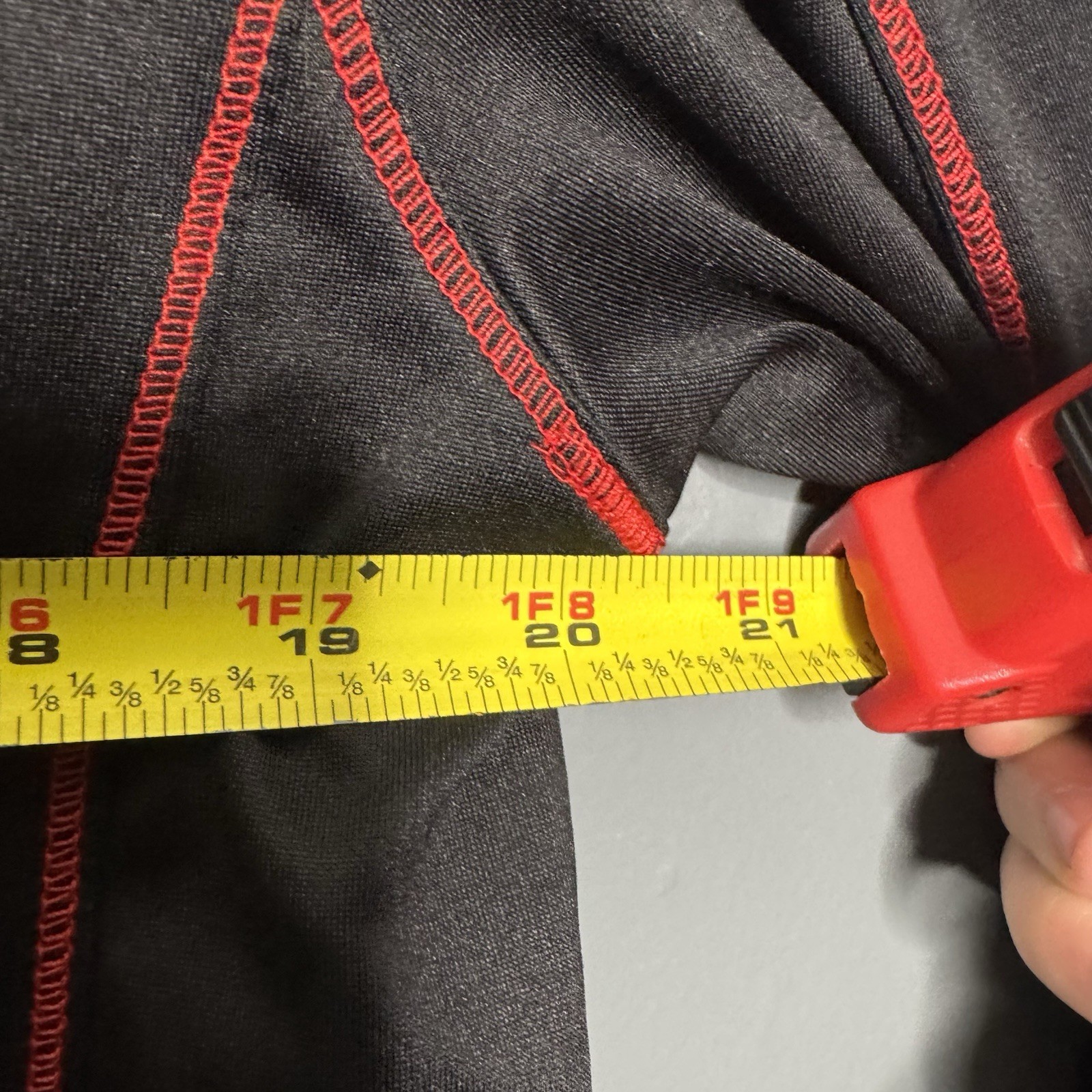 Stormtech Corvette Jacket L Black Red Quarter Zip… - image 5