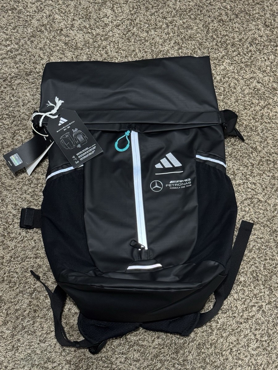 adidas Mercedes AMG Petronas Formula One Team Backpack 24L-33L Black/Gray |  eBay