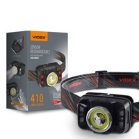 Led Stirnlampe Wiederaufladbar Videx H035C 410Lm Kopflampe Rotlicht Sensor 7Modi