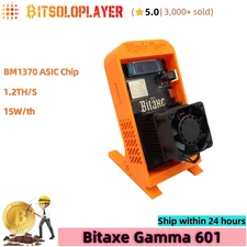 Bitaxe Gamma 601 BTC Miner 1.2TH/S 2.4G WiFi Bitcoin Home Solo Lottery Mining