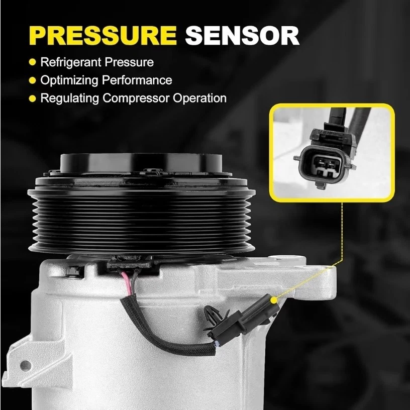 Компрессор переменного тока кондиционера для Nissan Maxima 2009 2010 2011 2012 2013 2014 3,5 л CO 11319C - Изображение 3 из 4