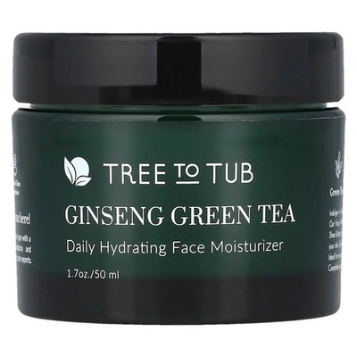 Ginseng Green Tea, Daily Hydrating Face Moisturizer , 1.7 oz (50 ml)