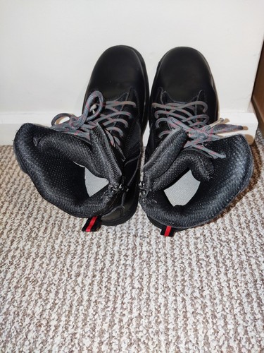 Groundwork Unisex Steel Toe Cap Boots, Black, Mens Size 6, Woman's Size 8, Good - Picture 5 of 10