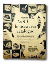 1950 Abraham & Straus A&S Housewares Catalogue  32-Page Vintage Department Store