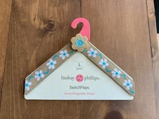 Lindsay Phillips SwitchFlops Large (9, 10, 11) New Interchangeable Straps Floral