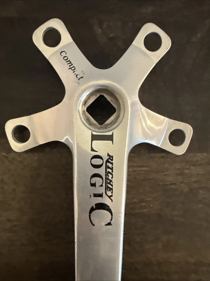 Juego de bielas triples Ritchey Logic cuadradas cónicas 94/58 BCD - 175 mm - años 90’s cuadradas cónicas Foto 2 de 4