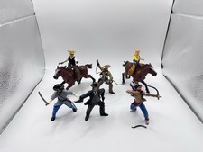 papo cowboys and native american indians police figures Horses 90s