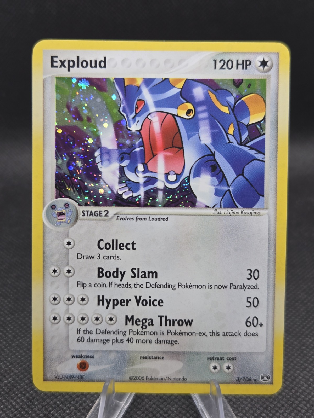 Exploud (Holo) 3/106 Pokemon Emerald - NM