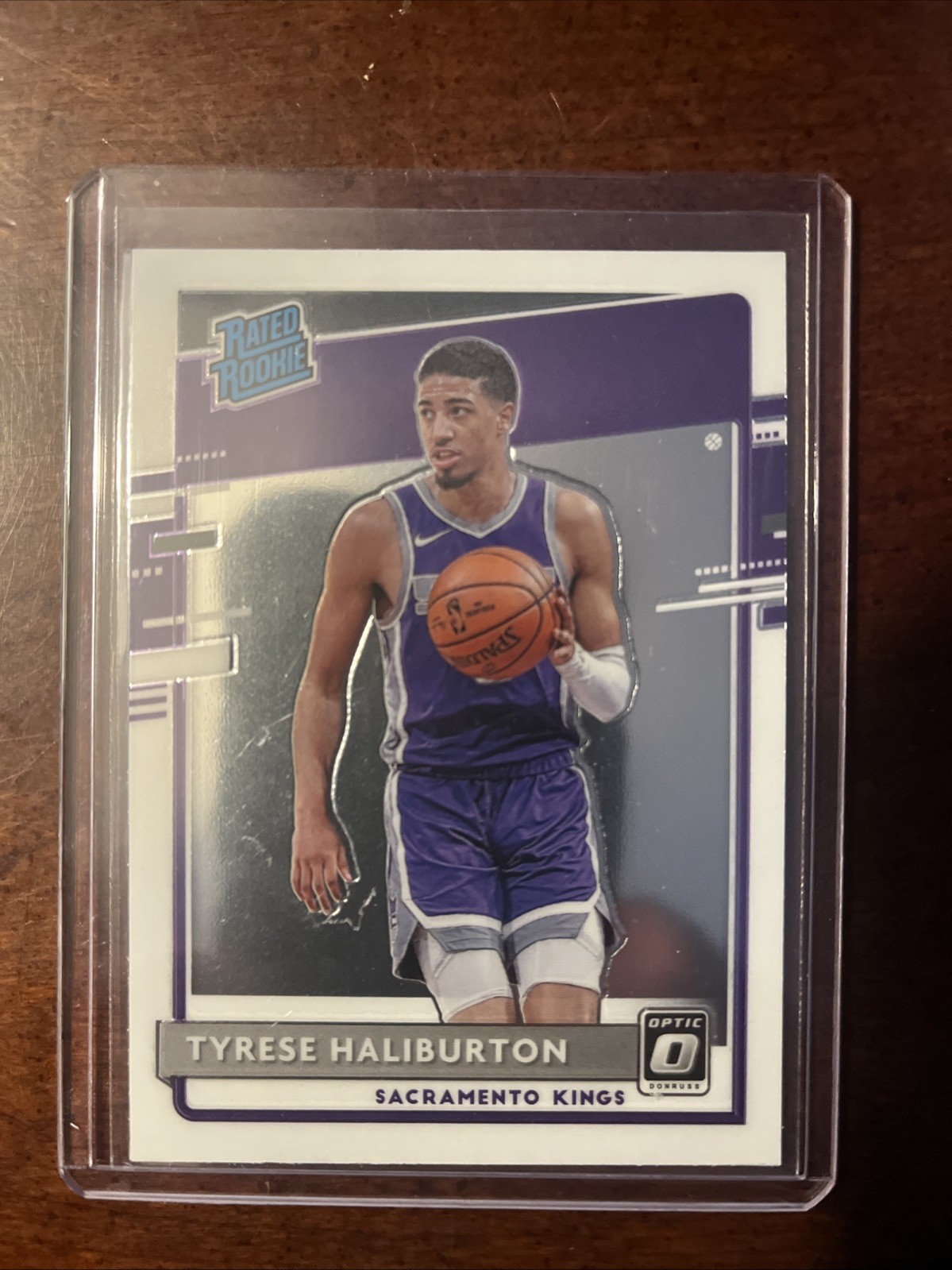 2020-21 Panini Donruss Optic - Rated Rookie Tyrese Haliburton #162 Holo Prizm