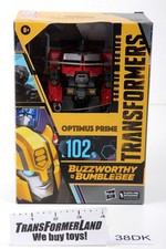 Transformers Studio Series Voyager Buzzworthy Bumblebee Optimus Prime Sealed
