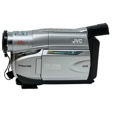 JVC GR-AXM17U Compact VHS 20x Optical Zoom Camcorder Untested For Parts/Repair