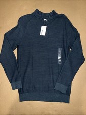 Sonoma Quarter Zip Sweater Men  s Size S NWT green