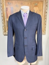 NWT Polo By Ralph Lauren Italy Wool Super 100's Sport Coat Blazer Jacket 40 L