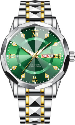 Luxury Dress Men'S Business Watches Quartz Stainless Watch Steel Waterproof Lumi