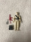 1984 Vintage GI Joe Cobra Lot Storm Shadow Figure Ninja Near White Color weapon