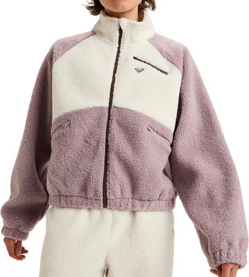 ROXY Snowboard Fleece Jacke WAVES OF WARMTH COLORBLOCK Fleece 2026 nirvana