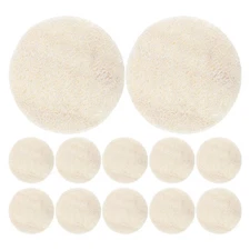12 Pcs Loofah Cleansing Tablets Body Washcloth Dead Skin Remover