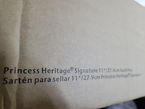 Princess Heritage Signature 11”/27.9cm Saute Pan 10617 NEW - Picture 2 of 2