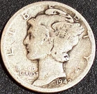 1942 MERCURY DIME 90% SILVER US COIN - Errors? Old Collection New 2 Market 5A