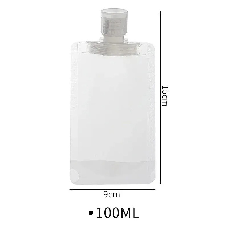 Set: 30/50/100ml Portable Lotion Shampoo Tubes