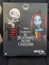 Monster High Skullector Nightmare Before Christmas Jack Sally Doll 2-Pack