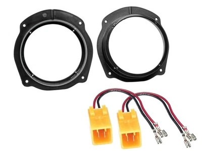 Lautsprechereinbauset für Fiat Stilo Bravo Croma Lancia Delta 165 mm Tür Front H