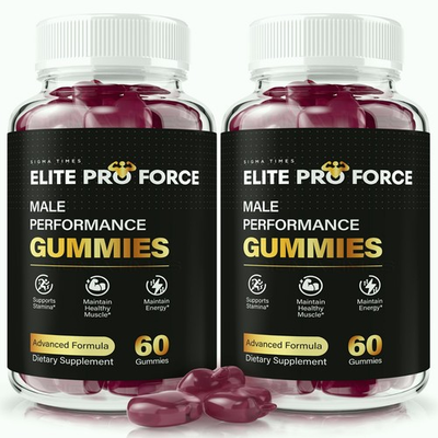 #ad Elite Pro Force Male Gummies High Performance amp; Energy Supplement for Men 2PK $39.95