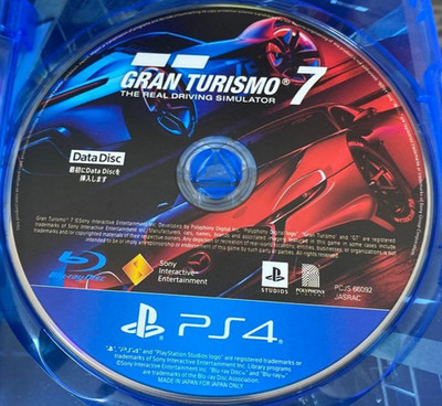 Gran Turismo 7 PlayStation4 PS4 Sony Disc Only Used Tested Japanese version