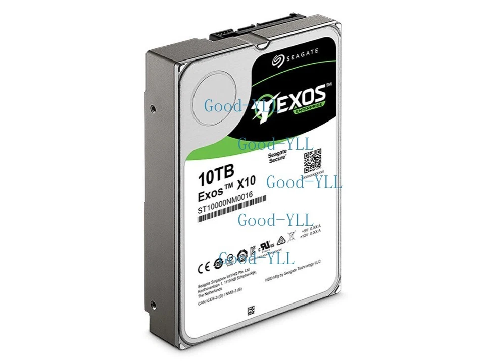 Seagate Enterprise Exos X10 ST10000NM0016 10TB Internal Hard Drive 7200RPM 3.5" - Image 2 of 2