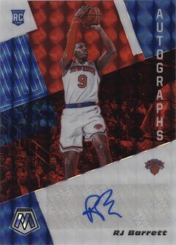 2019 Panini Contenders #RTS-RJB RJ Barrett RC Patch Auto PSA/DNA