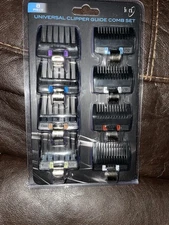Ion Universal Clipper Guide Comb Set, an 8-piece set of attachments.