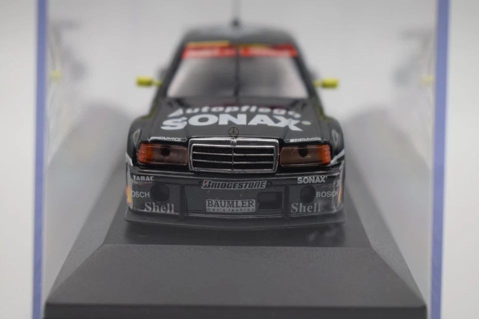 1:43 Minichamps Mercedes 190 E KI. 1 - DTM 1993 - AMG Tabac/Sonax - B. Schneider - Image 4 of 4