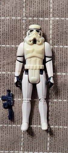 Vintage 1977 Star Wars Stormtrooper Figure Original First 12 Hong Kong COO