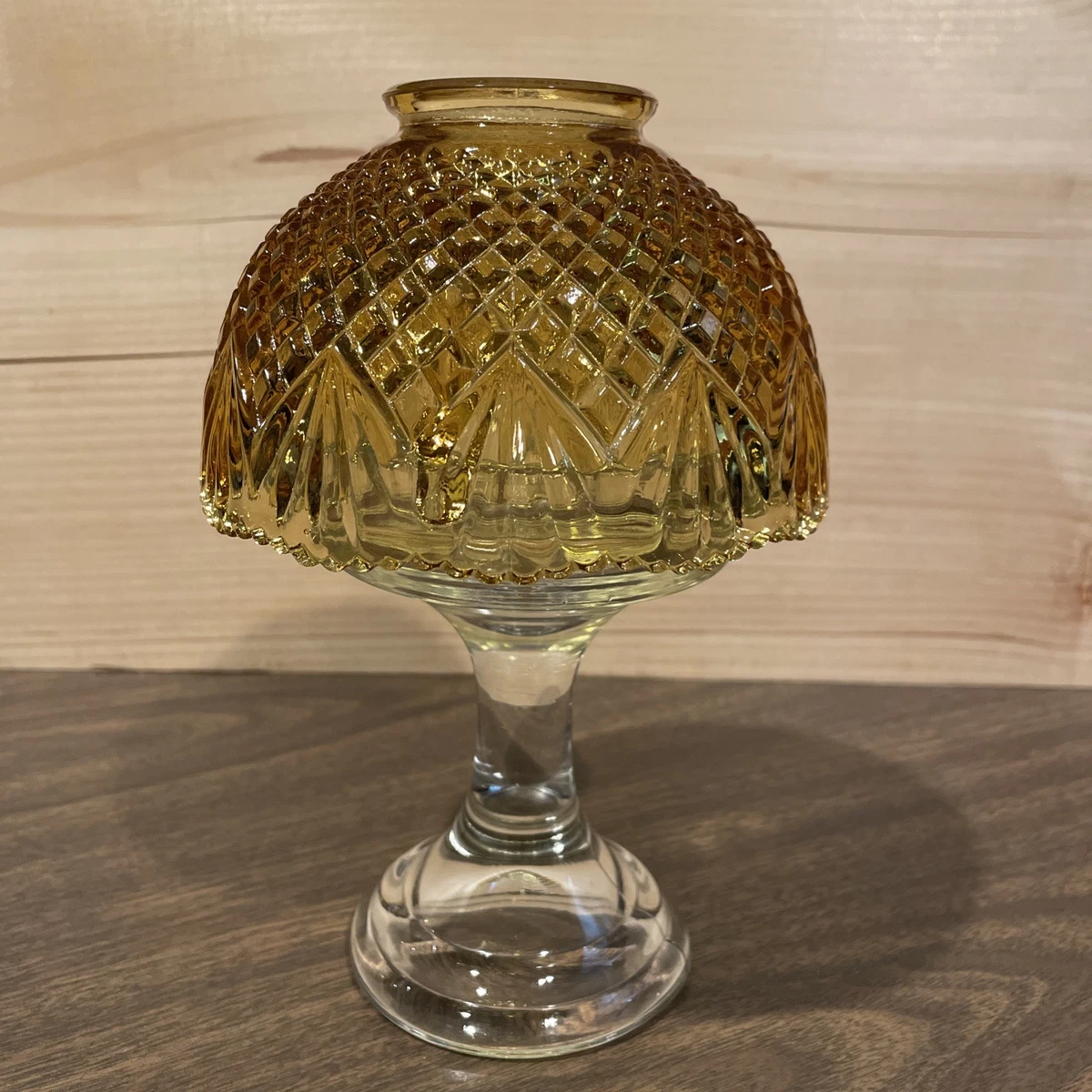 Amber Glass Lamp In Collectible Lamp Shades for sale | eBay
