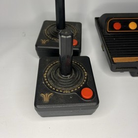 Atari Flashback 7 Classic Game Console - Black/Orange With Two Controls