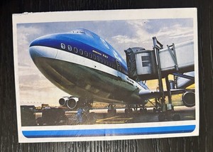 KLM Boeing 747 Cover / Aerogram Mailed 1988
