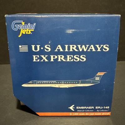 GeminiJets 1:400 US Airways Express Embraer ERJ-145 E-145 N841MJ GJUSA602 Model