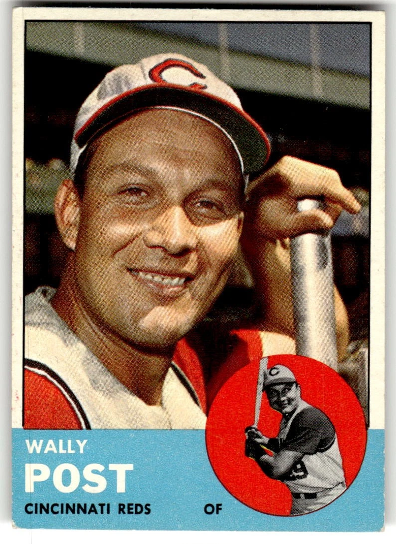 1963 Topps Wally Post #462