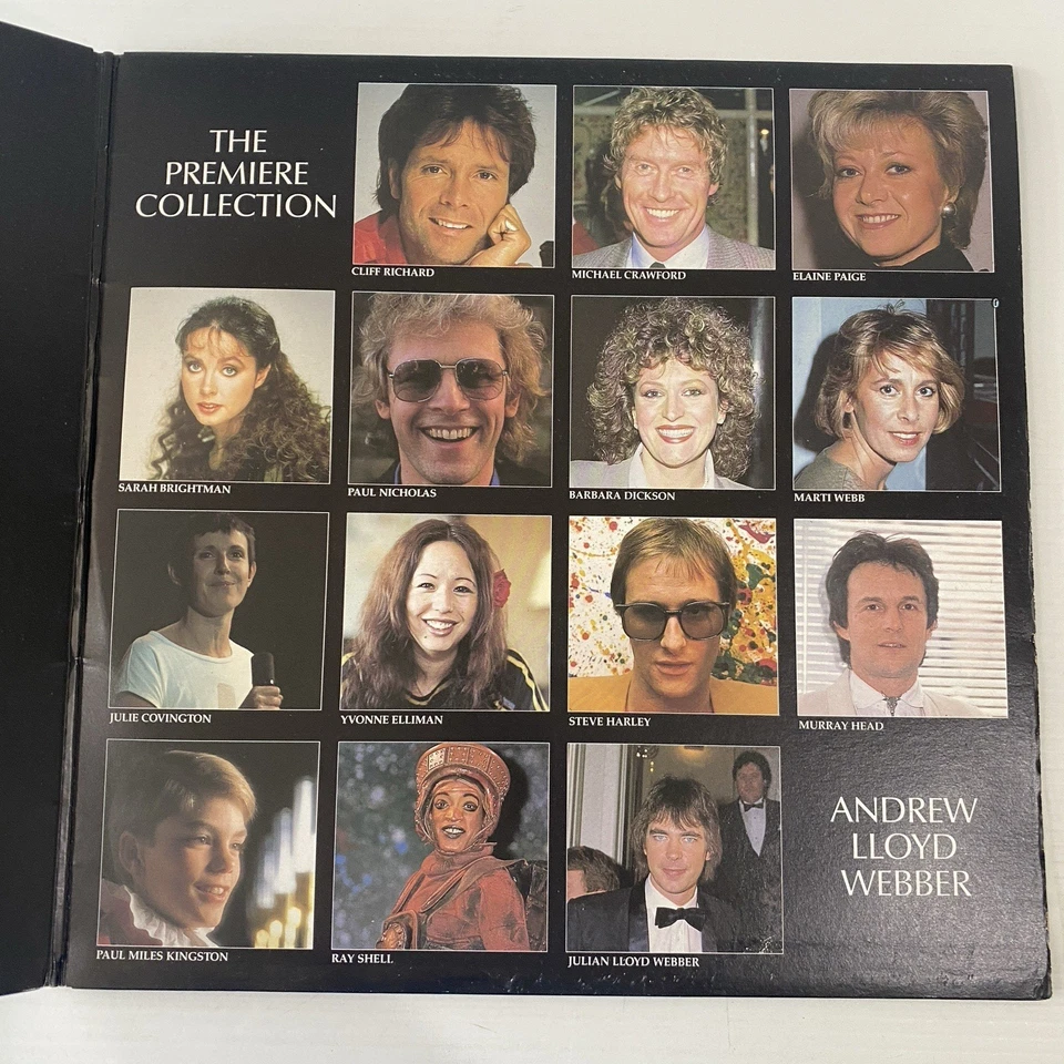 Andrew Lloyd Webber The Premiere Collection LP Record 1988 Cats Phantom Evita - Image 3 of 4