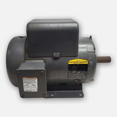 BALDOR L3613T MOTOR 1.5HP 1PH 1140RPM FR: 184T, Spec: 36E04W839