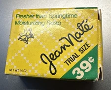 Vintage Jean Nate Moisturizing Bar Soap Trial Travel Size 1.5oz