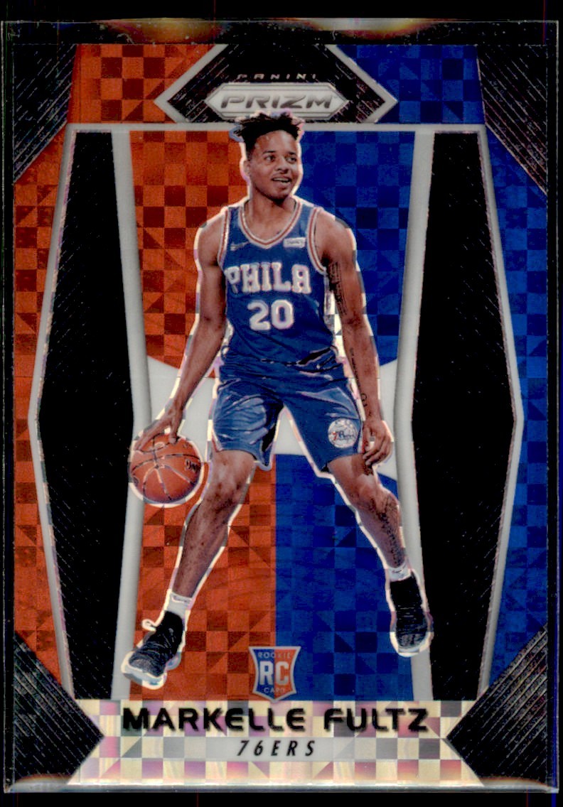 Markelle Fultz 2017-18 Panini Prizm Red White Blue RC #1 Philadelphia 76ers
