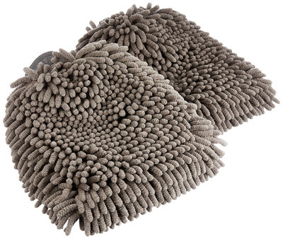 Paquete De 2 Guantes De Secado De Microfibra Para Lavado De Autos Amazon Basics