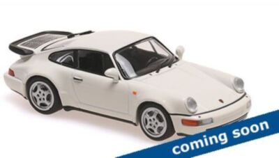 Minichamps 1:43 Porsche 911 Turbo (964) - 1990 white | eBay